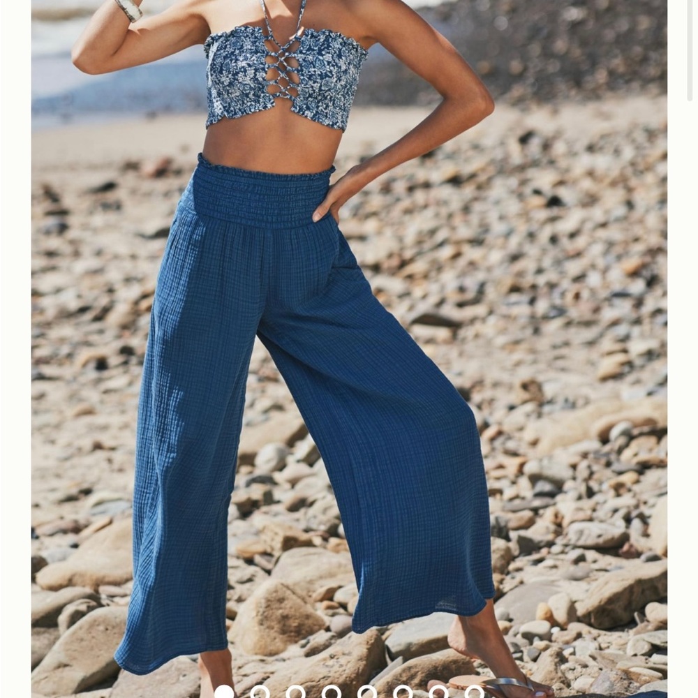 NWT Anthropologie Aster Gauze Pant